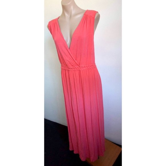 AUTOGRAPH plus 20 watermelon cross over summer beach MAXI DRESS ♡ B1062 - Picture 7 of 9